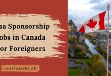 Visa Sponsorship Jobs in Canada For Foreigners