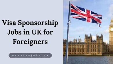 Visa Sponsorship Jobs in UK for Foreigners