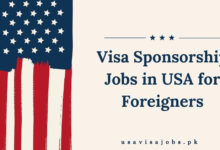 Visa Sponsorship Jobs in USA for Foreigners