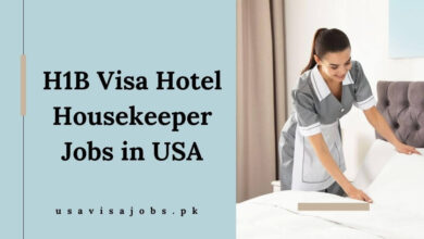 H1B Visa Hotel Housekeeper Jobs in USA