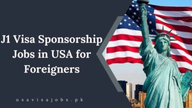 J1 Visa Sponsorship Jobs in USA for Foreigners