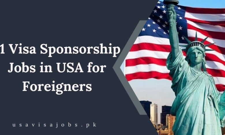 J1 Visa Sponsorship Jobs in USA for Foreigners