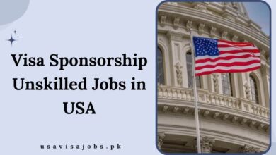 Visa Sponsorship Unskilled Jobs in USA