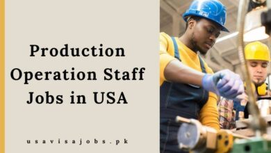 Production Operation Staff Jobs in USA