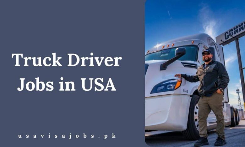 Truck Driver Jobs in USA