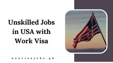 Unskilled Jobs in USA with Work Visa