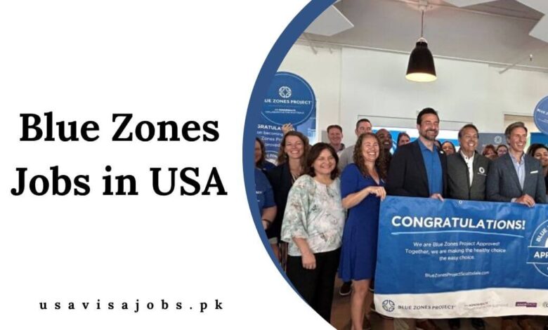 Blue Zones Jobs in USA