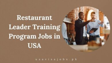 Restaurant Leader Training Program Jobs in USA