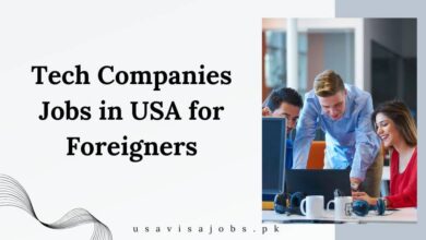 Tech Companies Jobs in USA for Foreigners