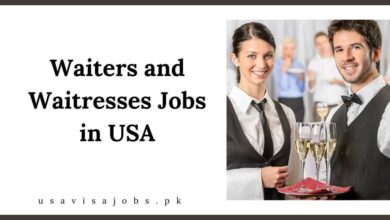 Waiters and Waitresses Jobs in USA