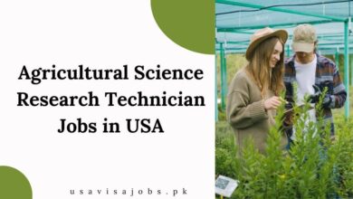 Agricultural Science Research Technician Jobs in USA