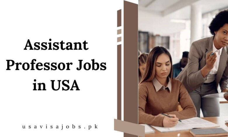 Assistant Professor Jobs in USA