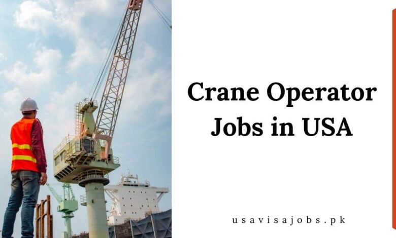 Crane Operator Jobs in USA