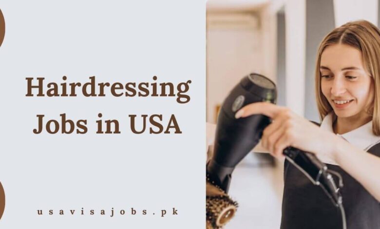 Hairdressing Jobs in USA