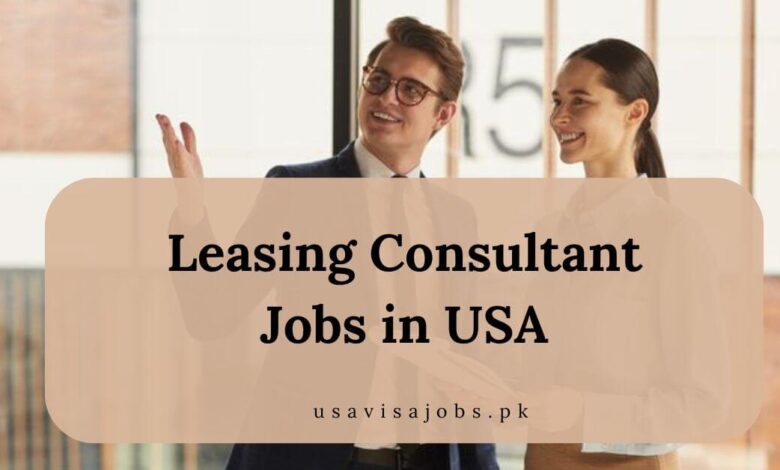 Leasing Consultant Jobs in USA