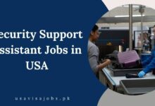 Security Support Assistant Jobs in USA