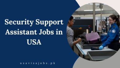 Security Support Assistant Jobs in USA