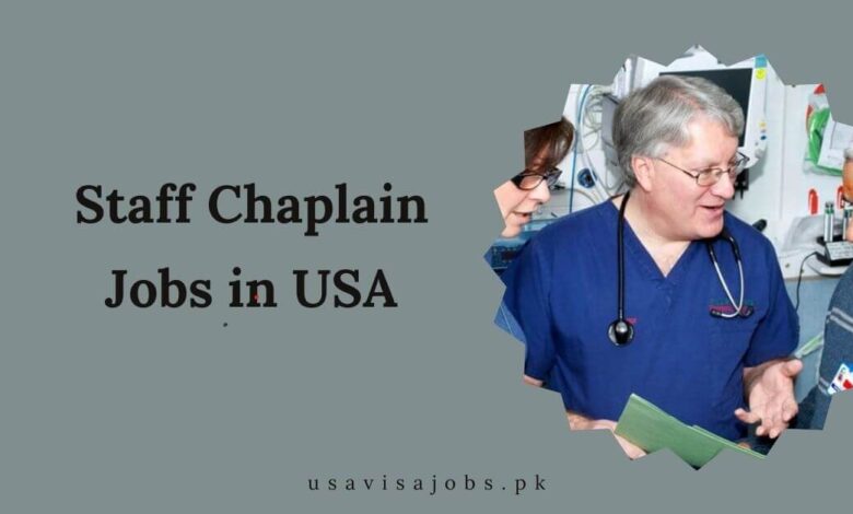 Staff Chaplain Jobs in USA