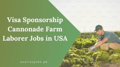 Visa Sponsorship Cannonade Farm Laborer Jobs in USA