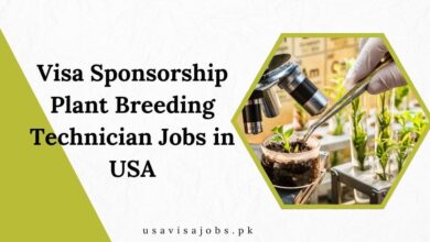 Visa Sponsorship Plant Breeding Technician Jobs in USA