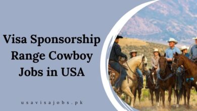 Visa Sponsorship Range Cowboy Jobs in USA