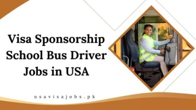 Visa Sponsorship School Bus Driver Jobs in USA