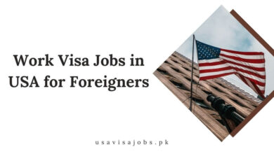 Work Visa Jobs in USA for Foreigners