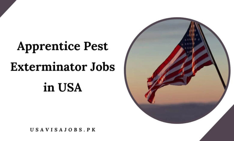Apprentice Pest Exterminator Jobs in USA