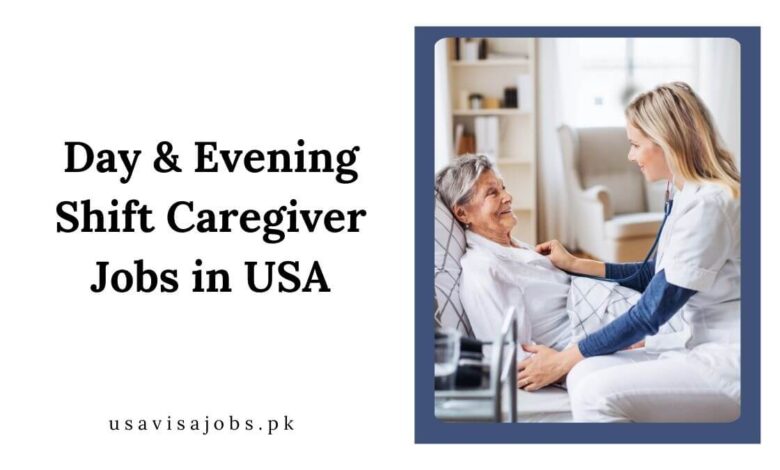 Day & Evening Shift Caregiver Jobs in USA