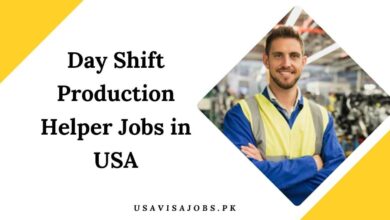 Day Shift Production Helper Jobs in USA