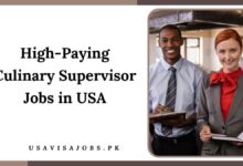 High-Paying Culinary Supervisor Jobs in USA