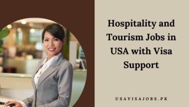 Hospitality and Tourism Jobs in USA with Visa Support