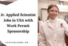 Jr. Applied Scientist Jobs in USA with Work Permit Sponsorship