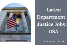 Latest Department of Justice Jobs in USA