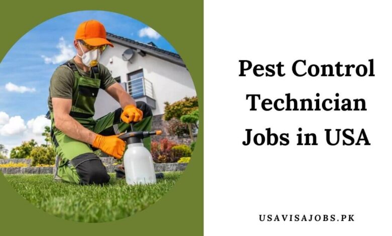 Pest Control Technician Jobs in USA