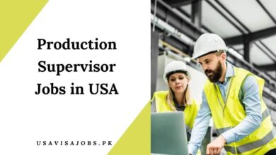 Production Supervisor Jobs in USA