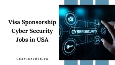 Visa Sponsorship Cyber Security Jobs in USA