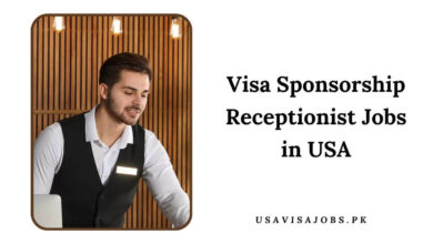 Visa Sponsorship Receptionist Jobs in USA